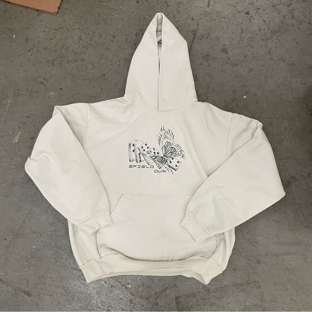 Afield out Domino Hoodie Cement